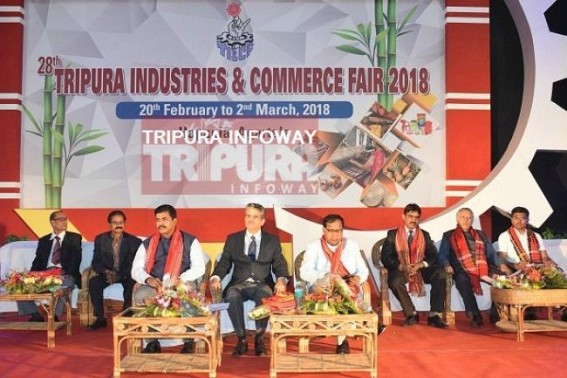 Without Industries, Tripura's 28th Industries & Commerce fair begins Without Industries, Tripura's 28th Industries & Commerce fair begins